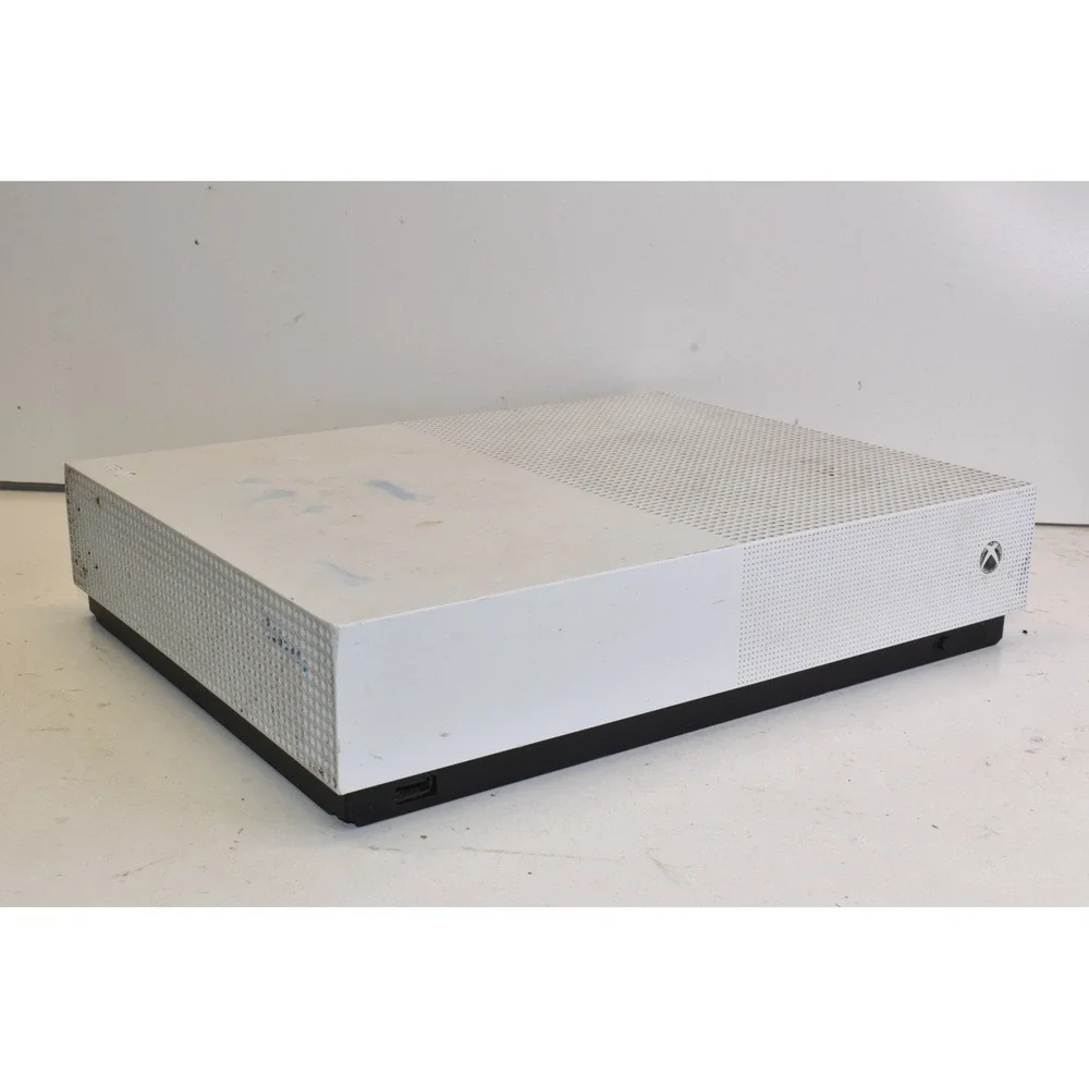 Microsoft Xbox One S All Digital White Console Black Controller Bundle 1TB